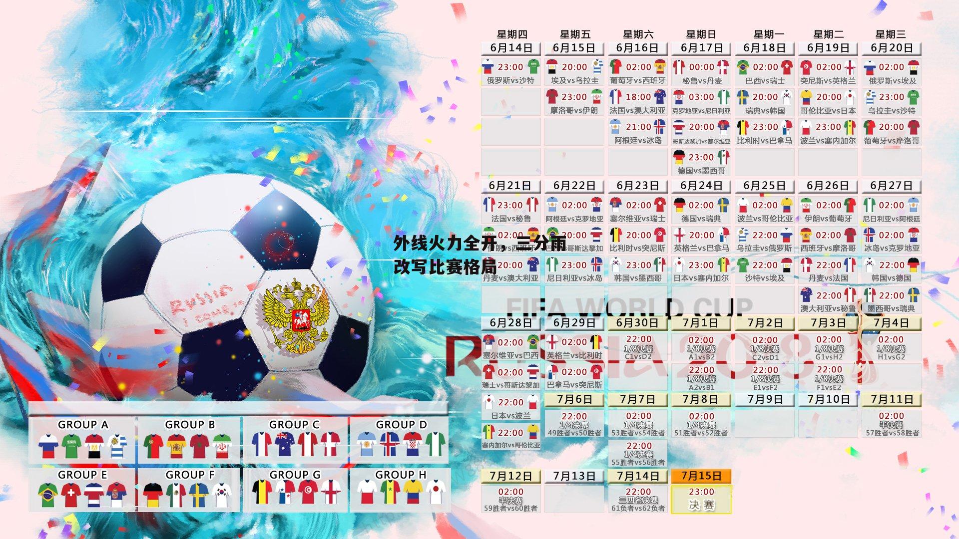 外线火力全开，三分雨改写比赛格局